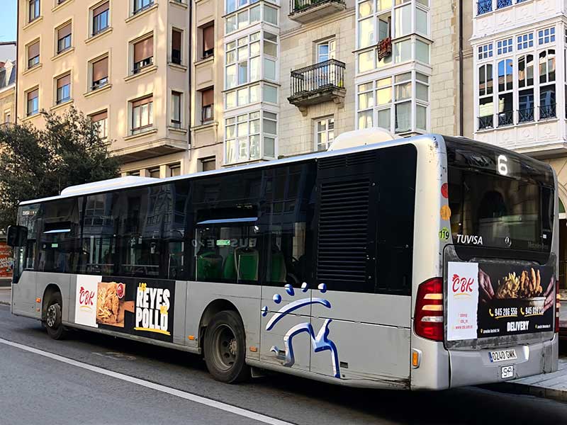 Los 'Reyes del Pollo' en los autobuses urbanos de Vitoria-Gasteiz -  Promedios